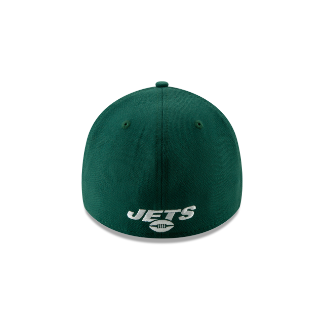 New York Jets NFL New Era Men's Green 39Thirty Team Classic Stretch Fit Hat