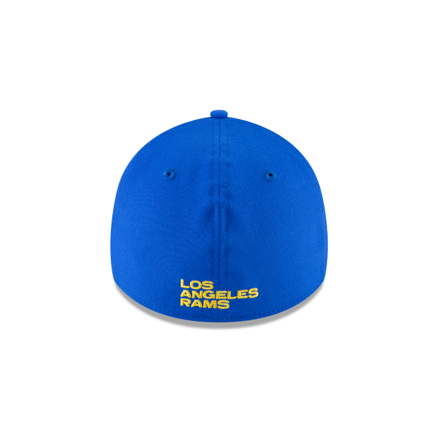 Los Angeles Rams NFL New Era - Casquette bleue 39Thirty Team Classic Stretch Fit pour hommes