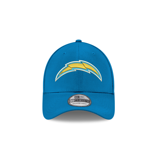 Los Angeles Chargers NFL New Era Men's Powder Blue 39Thirty Team Classic Stretch Fit Hat