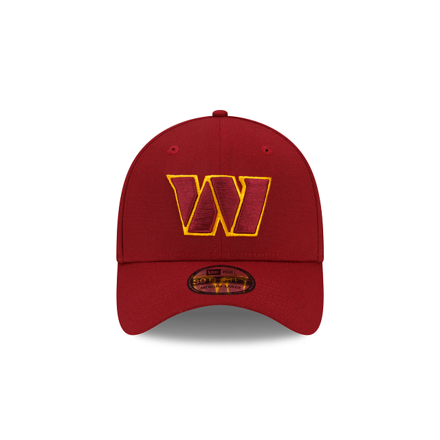Washington Commander NFL New Era Men's Burgundy 39Thirty Team Classic Stretch Fit Hat