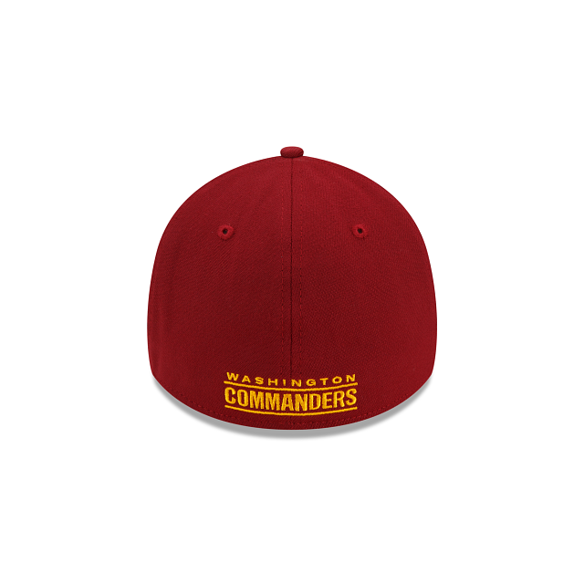 Washington Commander NFL New Era Men's Burgundy 39Thirty Team Classic Stretch Fit Hat