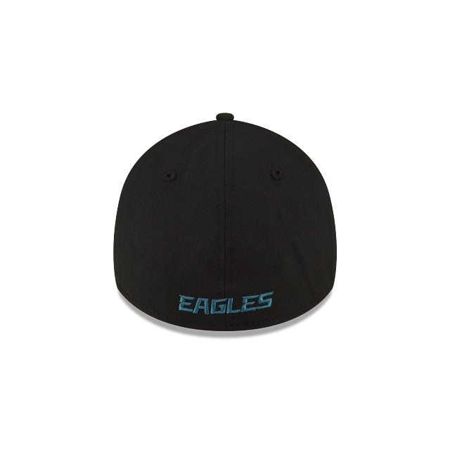 Philadelphia Eagles NFL New Era Casquette noire 39Thirty Team Classic Stretch Fit pour hommes