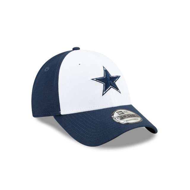 Dallas Cowboys NFL New Era Men's Navy/White 9Forty The League Adjustable Hat