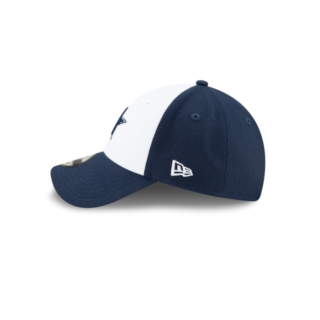 Dallas Cowboys NFL New Era Casquette réglable bleu marine/blanc 9Forty The League pour hommes