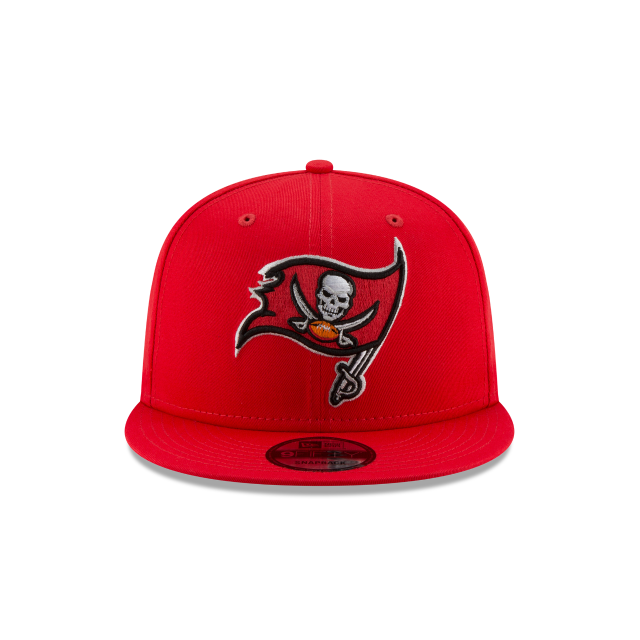 Tampa Bay Buccaneers NFL New Era Men's Red 9Fifty Basic Snapback