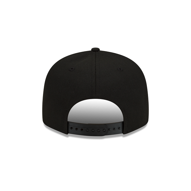 Washington Commander NFL New Era pour hommes, noir et blanc, 9Fifty Basic Snapback