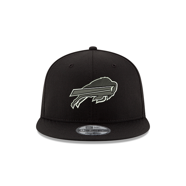 Buffalo Bills NFL New Era Men's Black White 9Fifty Basic Snapback