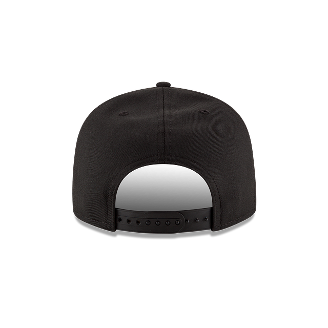 Cleveland Browns NFL New Era pour hommes, noir et blanc, 9Fifty Basic Snapback