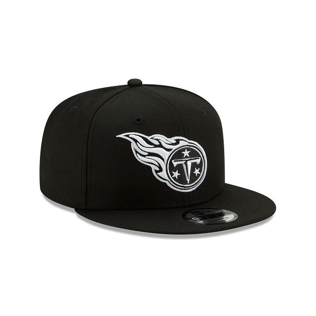 Tennessee Titans NFL New Era Men's Black White 9Fifty Basic Snapback