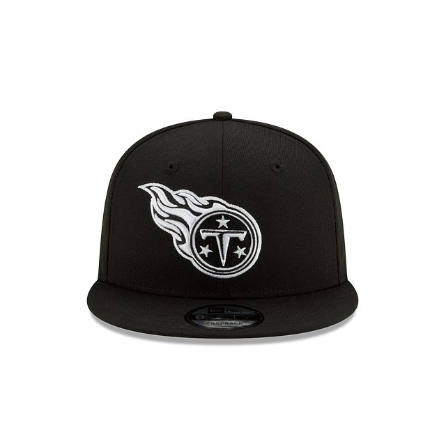 Tennessee Titans NFL New Era Men's Black White 9Fifty Basic Snapback