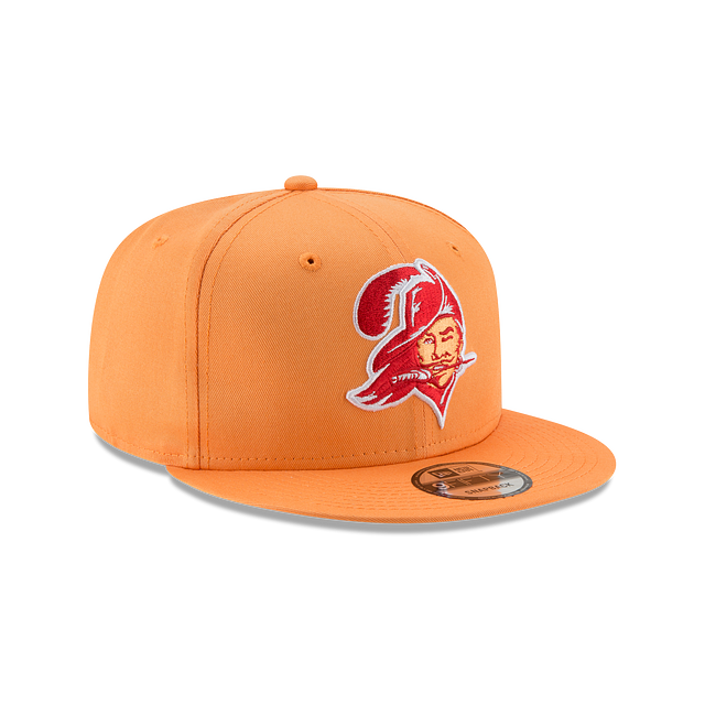 Tampa Bay Buccaneers NFL New Era Men's Orange 9Fifty Classic Logo Basic Snapback