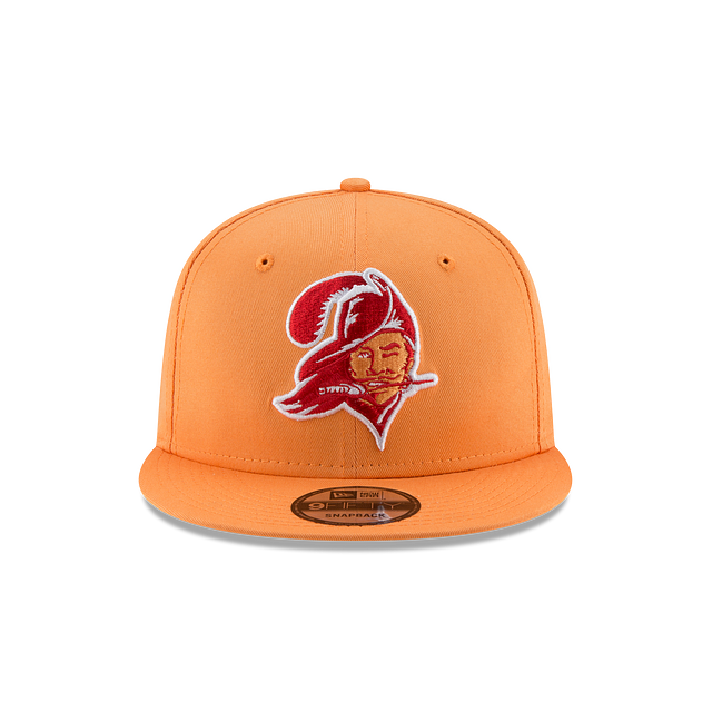 Tampa Bay Buccaneers NFL New Era Men's Orange 9Fifty Classic Logo Basic Snapback