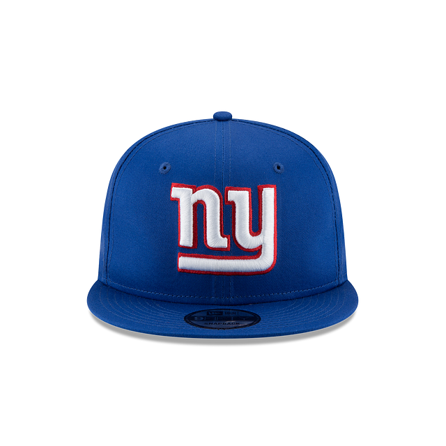 New York Giants NFL New Era Calming Blue 9Fifty Basic Snapback pour hommes