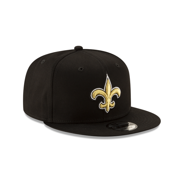 New Orleans Saints NFL New Era Snapback 9Fifty Basic noir pour hommes