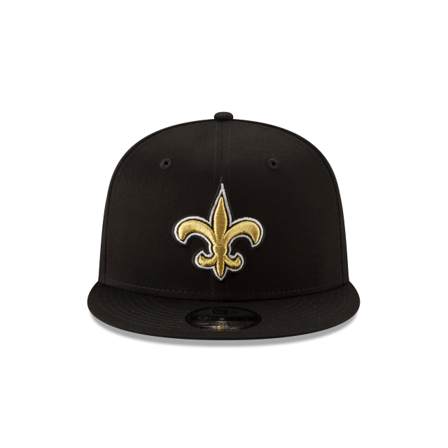 New Orleans Saints NFL New Era Snapback 9Fifty Basic noir pour hommes