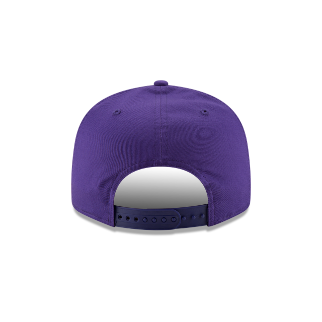 Minnesota Vikings NFL New Era Casquette Snapback True Purple 9Fifty Basic pour hommes