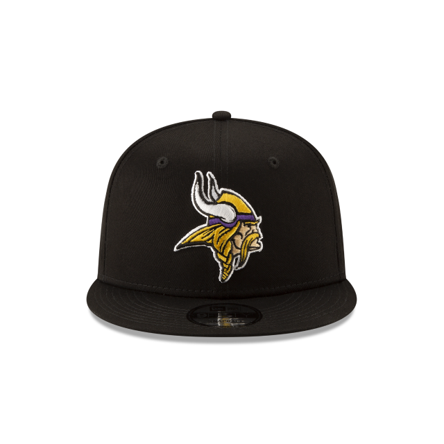 Minnesota Vikings NFL New Era Snapback 9Fifty Basic noir pour hommes