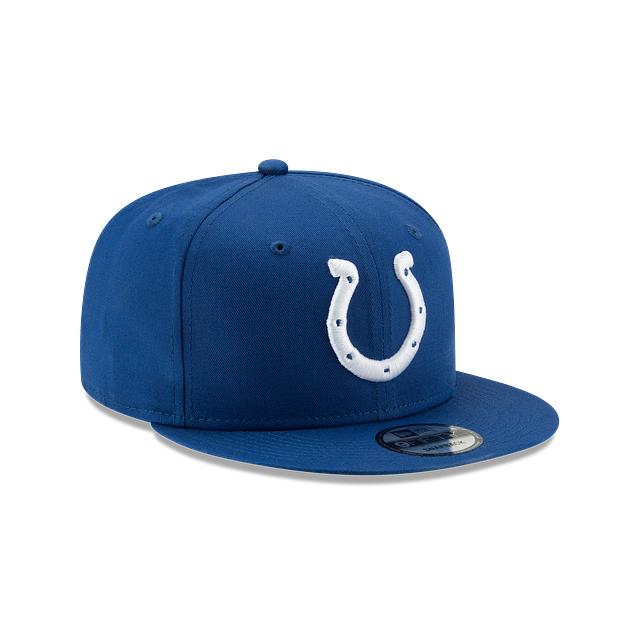 Indianapolis Colts NFL New Era Royal 9Fifty Basic Snapback pour hommes