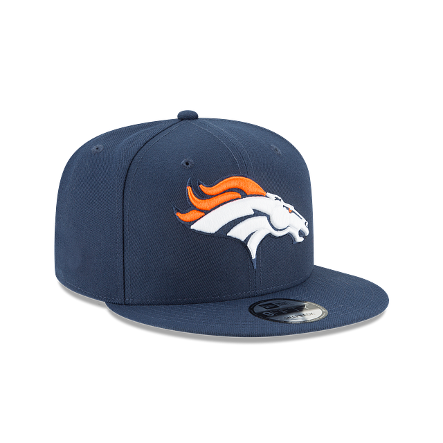 Denver Broncos NFL New Era Casquette Snapback 9Fifty Basic Bleu Oceanside pour hommes