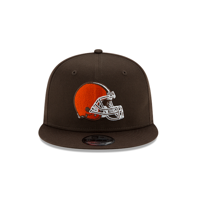 Cleveland Browns NFL New Era Men's Brown 9Fifty Classic Logo Basic Snapback