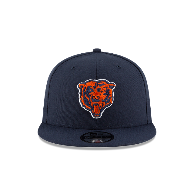 Chicago Bears NFL New Era Men's Navy 9Fifty Head Logo Basic Snapback