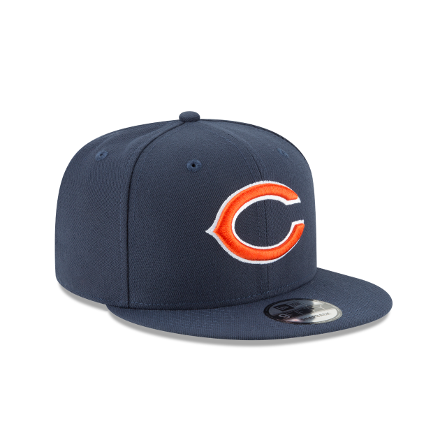 Chicago Bears NFL New Era Men's Navy 9Fifty Basic Snapback