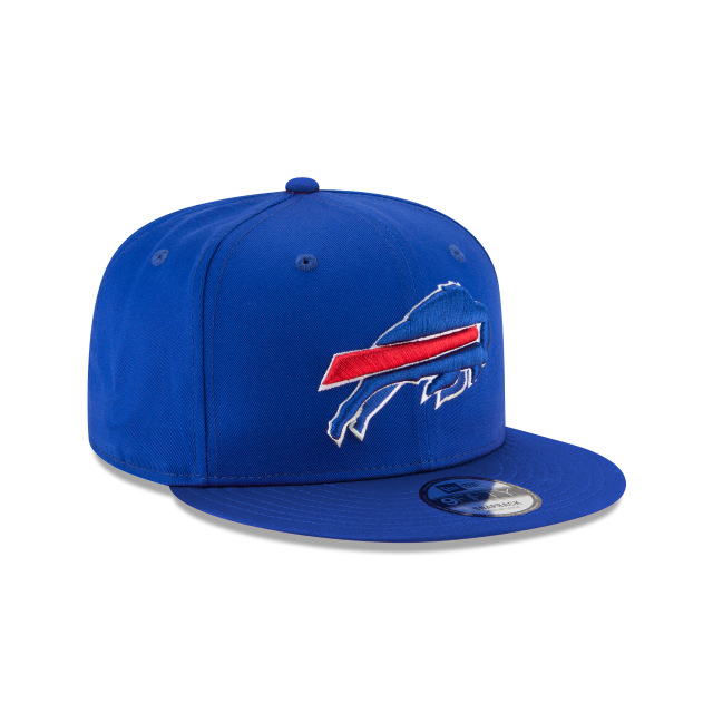 Buffalo Bills NFL New Era Majestic Blue 9Fifty Basic Snapback pour hommes