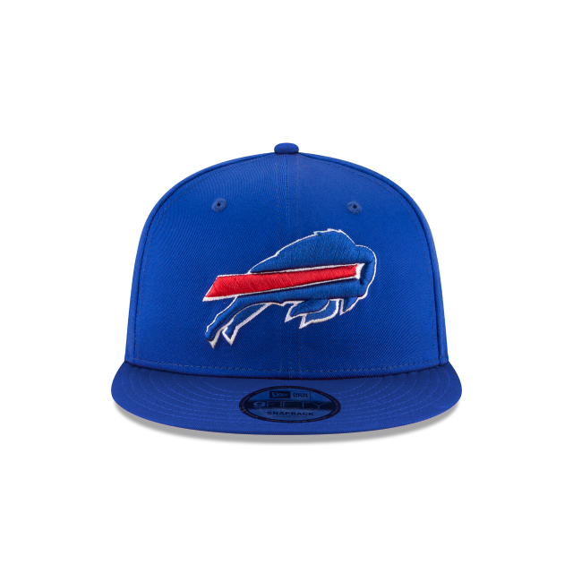 Buffalo Bills NFL New Era Majestic Blue 9Fifty Basic Snapback pour hommes