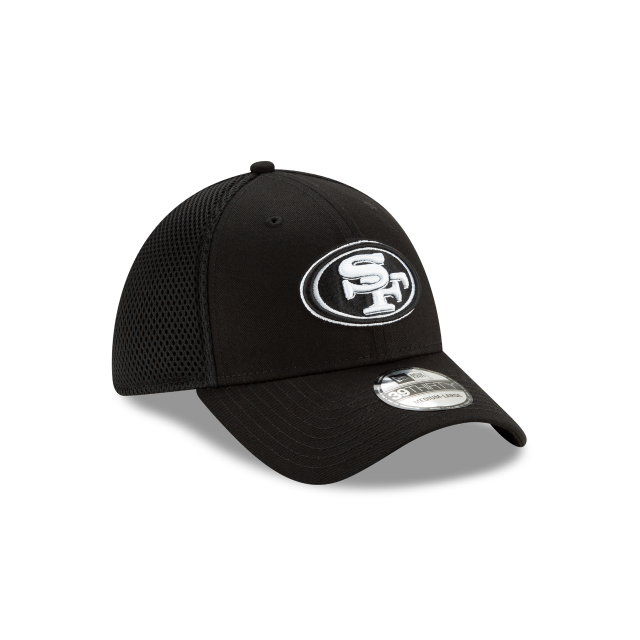 San Francisco 49Ers NFL New Era Men's Black/White 39Thirty Neo Stretch Fit Hat
