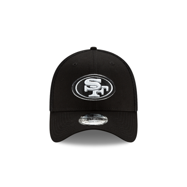 San Francisco 49Ers NFL New Era Men's Black/White 39Thirty Neo Stretch Fit Hat