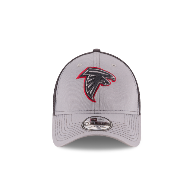 Atlanta Falcons NFL New Era Men's Grey 39Thirty Grayed Out Neo 2 Stretch Fit Hat