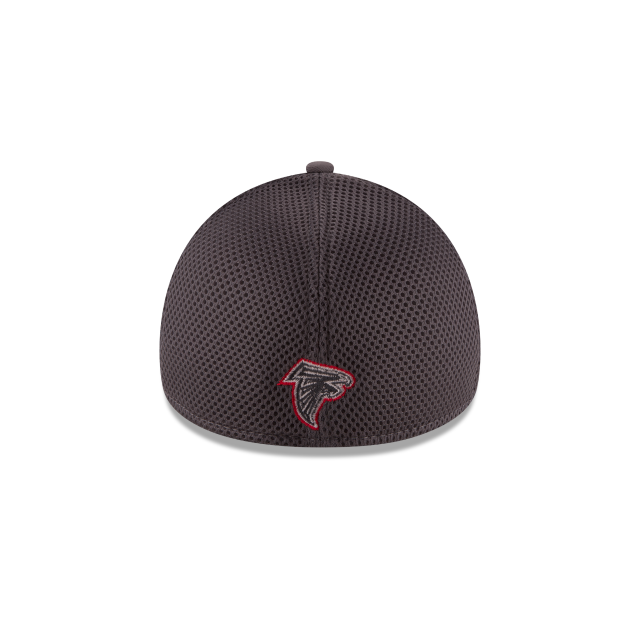 Atlanta Falcons NFL New Era Casquette grise 39Thirty Greyed Out Neo 2 Stretch Fit pour hommes