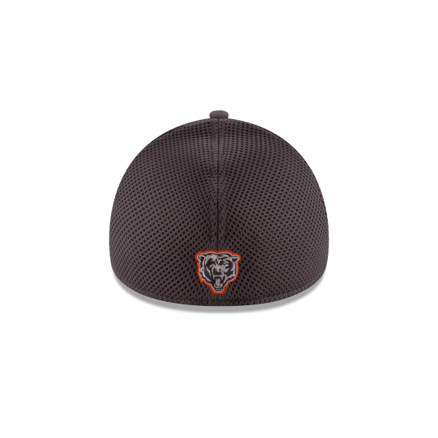 Chicago Bears NFL New Era Casquette extensible grise 39Thirty Greyed Out Neo 2 pour hommes