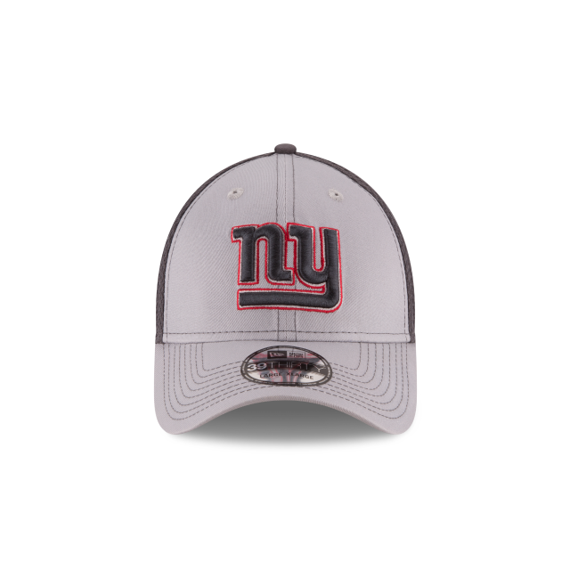 New York Giants NFL New Era Casquette extensible grise 39Thirty Greyed Out Neo 2 pour hommes