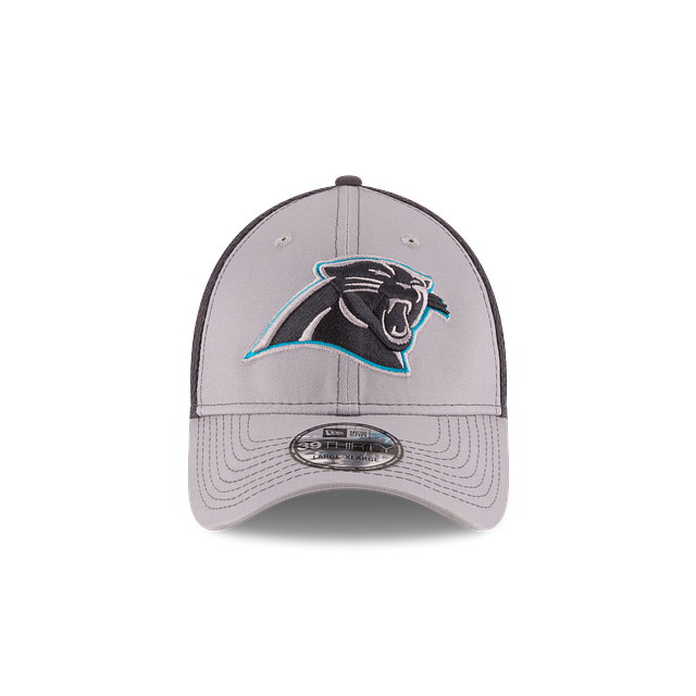 Carolina Panthers NFL New Era Men's Grey 39Thirty Grayed Out Neo 2 Stretch Fit Hat