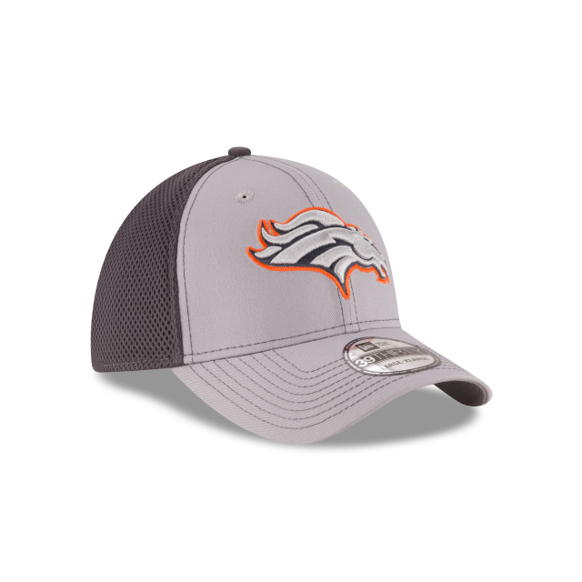 Denver Broncos NFL New Era Casquette extensible 39Thirty Greyed Out Neo 2 pour hommes