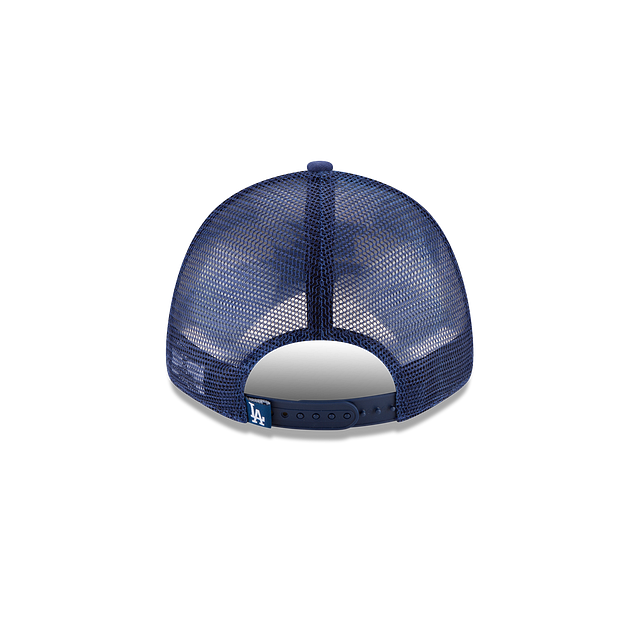 Los Angeles Dodgers MLB New Era Casquette ajustable bleue 9Forty avec logo principal pour hommes