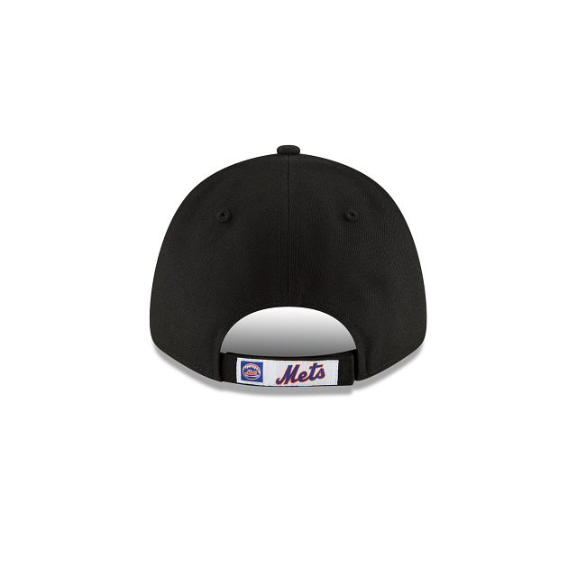 New York Mets MLB New Era Casquette réglable noire 9Forty The League Alternate 2022 pour hommes