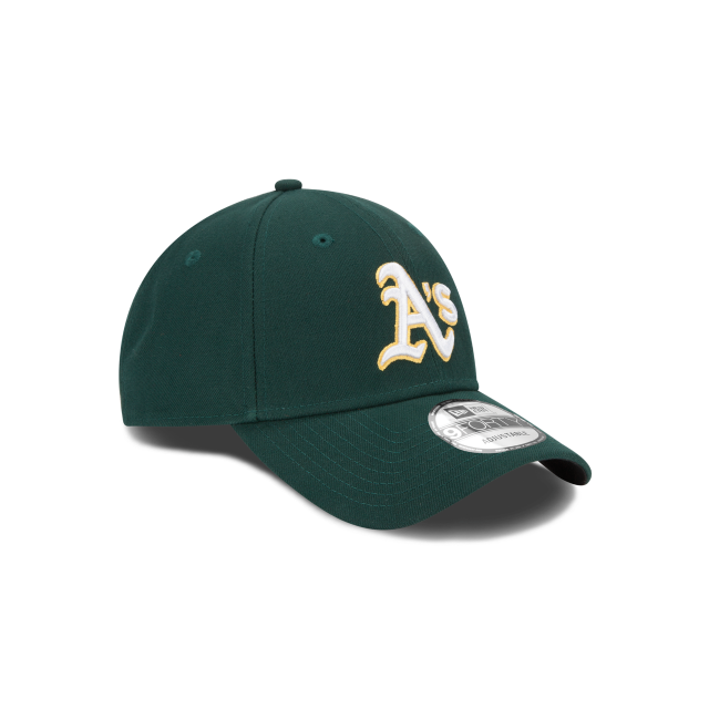 Oakland Athletics MLB New Era Men's Green 9Forty League Road Adjustable Hat