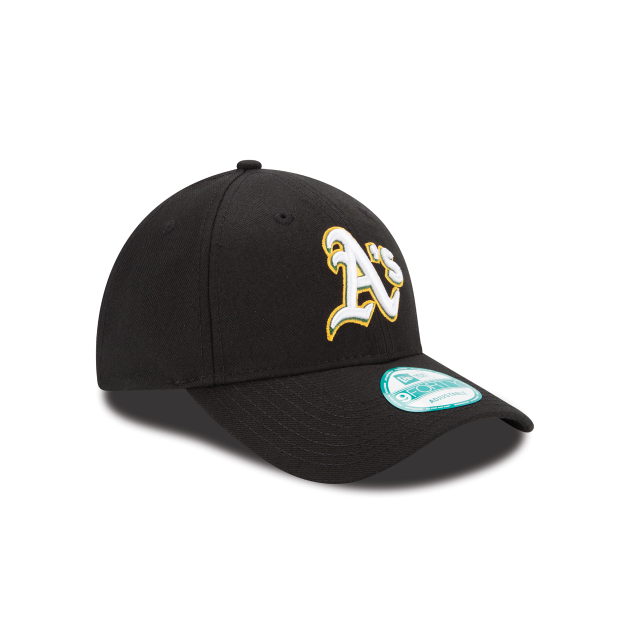 Oakland Athletics MLB New Era Men's Black 9Forty League Alternative Adjustable Hat