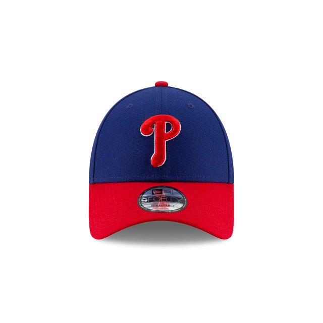 Philadelphia Phillies MLB New Era Men's Blue Red 9Forty League Alternate Adjustable Hat