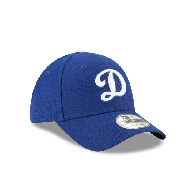 Los Angeles Dodgers MLB New Era Casquette réglable bleu royal 9Forty The League D avec logo pour hommes