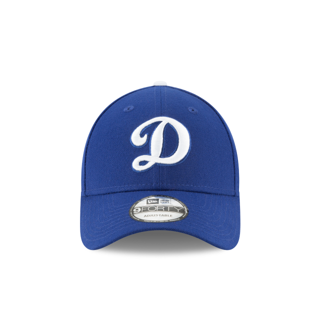 Los Angeles Dodgers MLB New Era Casquette réglable bleu royal 9Forty The League D avec logo pour hommes