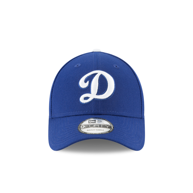Los Angeles Dodgers MLB New Era Men's Royal Blue 9Forty The League D Logo Adjustable Hat
