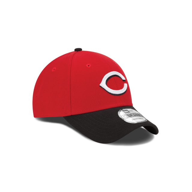 Cincinnati Reds MLB New Era Men's Red Black 9Forty League Road Adjustable Hat