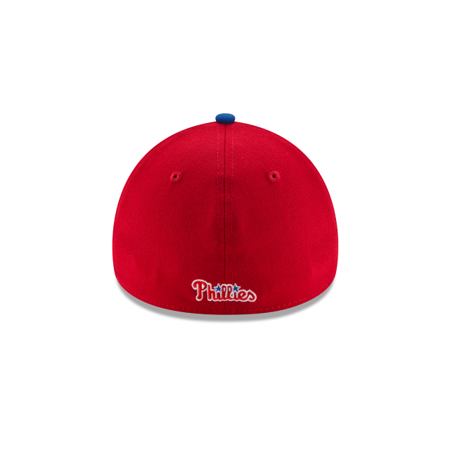 Casquette extensible classique rouge 39Thirty Team New Era des Phillies de Philadelphie MLB pour hommes