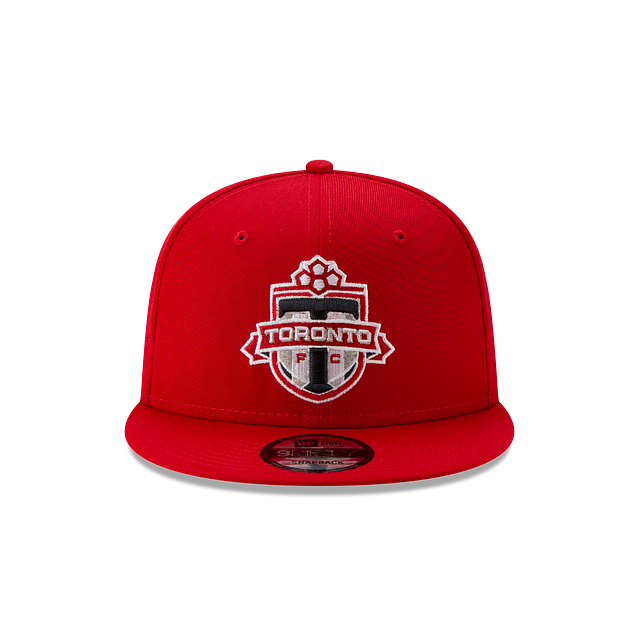 Toronto FC MLS New Era Snapback de base rouge 9Fifty Team Color pour hommes