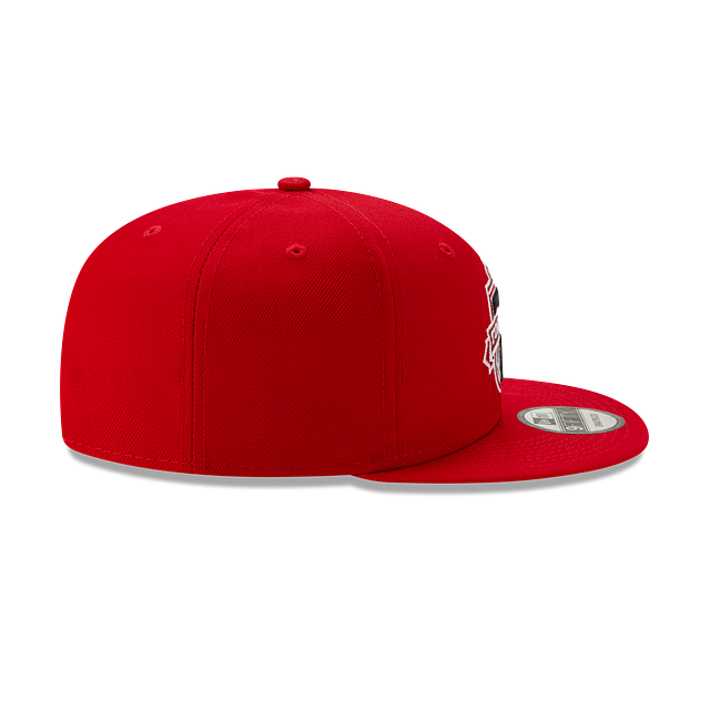 Toronto FC MLS New Era Snapback de base rouge 9Fifty Team Color pour hommes