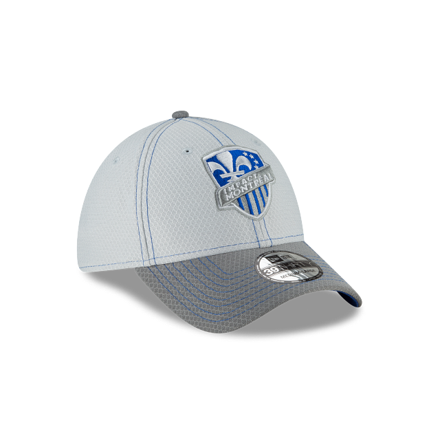 Montreal Impact MLS New Era Men's Grey 39Thirty Alternate Stretch Fit Hat