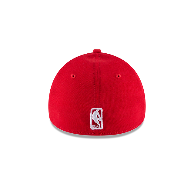 Chicago Bulls NBA New Era Men's Red 39Thirty Team Classic Stretch Fit Hat